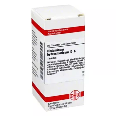 DHU Histaminum idrocloricum D 6 compresse, 80 pz DHU Histaminum idrocloricum D 6 compresse, 80 pz