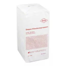 VLIESKOMPRESSEN non sterile 10x10 cm 8x, 100 pz
