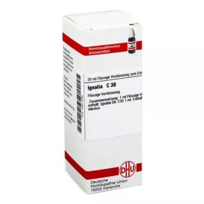 DHU Ignatia C 30 Diluizione, 20 ml DHU Ignatia C 30 Diluizione, 20 ml