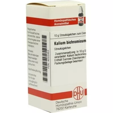 KALIUM BICHROMICUM C 6 globuli, 10 g