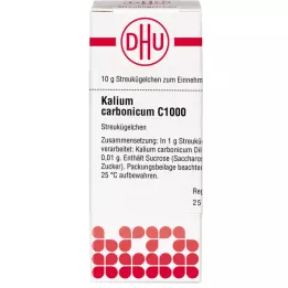 KALIUM CARBONICUM C 1000 globuli, 10 g