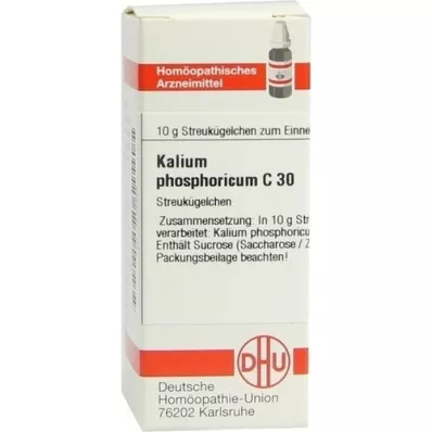 KALIUM PHOSPHORICUM C 30 globuli, 10 g