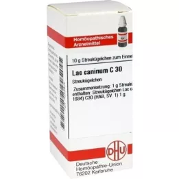 LAC CANINUM C 30 globuli, 10 g