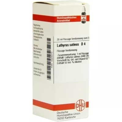 LATHYRUS SATIVUS Diluizione D 4, 20 ml