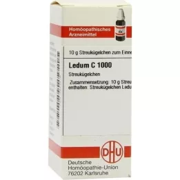 LEDUM C 1000 globuli, 10 g