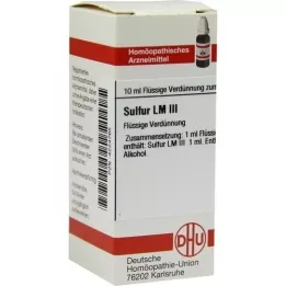 SULFUR LM III Diluizione, 10 ml