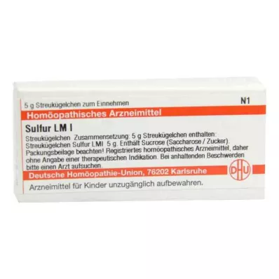SULFUR LM I globuli, 5 g