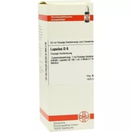 LUPULUS D 6 Diluizione, 50 ml