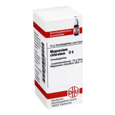MAGNESIUM CHLORATUM D 6 globuli, 10 g