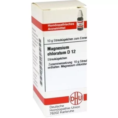 MAGNESIUM CHLORATUM D 12 globuli, 10 g