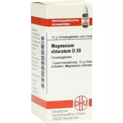 MAGNESIUM CHLORATUM D 30 globuli, 10 g