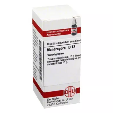 MANDRAGORA D 12 globuli, 10 g