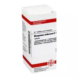 DHU Manganum sulfuricum D 12 compresse, 80 pz
