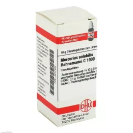 DHU Mercurius solubilis C 1000 globuli, 10 g