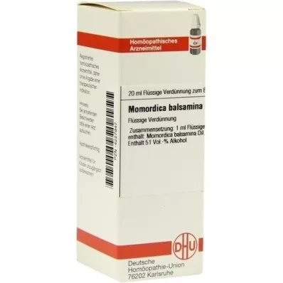 MOMORDICA BALSAMINA D 6 Diluizione, 20 ml
