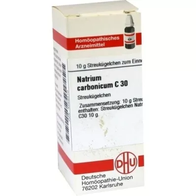 NATRIUM CARBONICUM C 30 globuli, 10 g