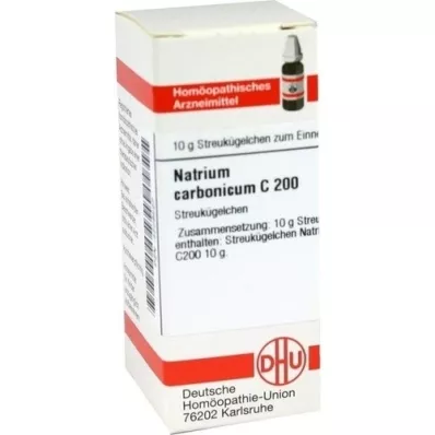 NATRIUM CARBONICUM Globuli C 200, 10 g