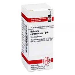 DHU Natrum carbonicum D 6 globuli, 10 g