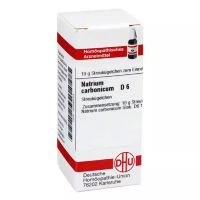 DHU Natrum carbonicum D 6 globuli, 10 g