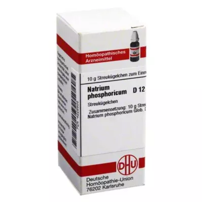 NATRIUM PHOSPHORICUM D 12 globuli, 10 g NATRIUM PHOSPHORICUM D 12 globuli, 10 g