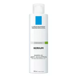 ROCHE-POSAY Kerium Gel Shampoo Pelle Grassa, 200 ml