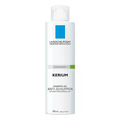 ROCHE-POSAY Kerium Gel Shampoo Pelle Grassa, 200 ml