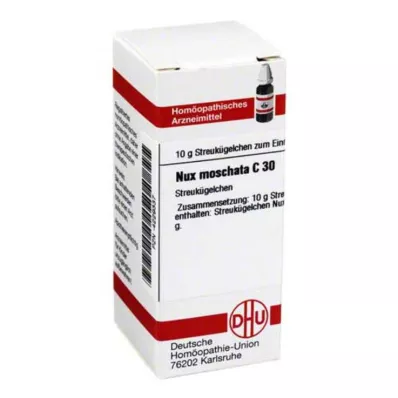 DHU Nux moschata C 30 globuli, 10 g