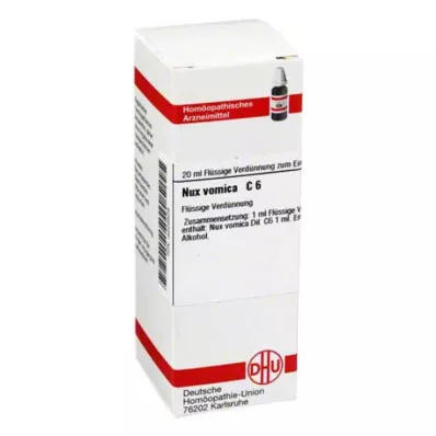 NUX VOMICA C 6 Diluizione, 20 ml NUX VOMICA C 6 Diluizione, 20 ml