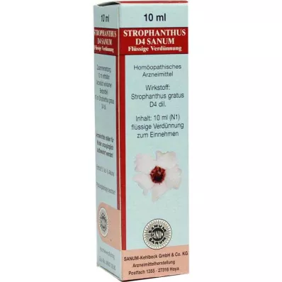 STROPHANTHUS D 4 gocce di Sanum, 10 ml