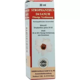 STROPHANTHUS D 4 gocce di Sanum, 30 ml