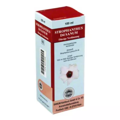 STROPHANTHUS D 4 gocce di Sanum, 100 ml