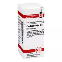 DHU Plantago Major D 3 globuli, 10 g