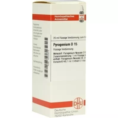 PYROGENIUM D 15 diluizione, 20 ml