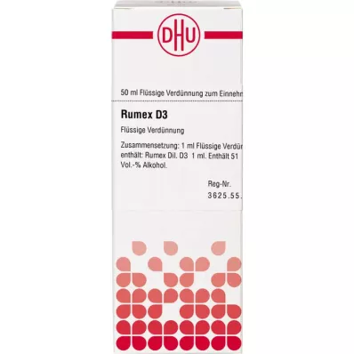 RUMEX D 3 Diluizione, 50 ml