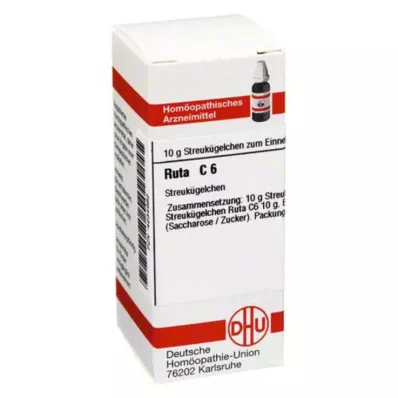 DHU Ruta C 6 globuli, 10 g