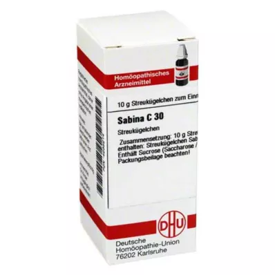 SABINA C 30 globuli, 10 g SABINA C 30 globuli, 10 g