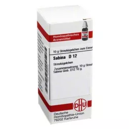 DHU Sabina D 12 globuli, 10 g