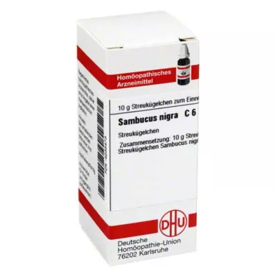 DHU Sambucus nigra C 6 globuli, 10 g