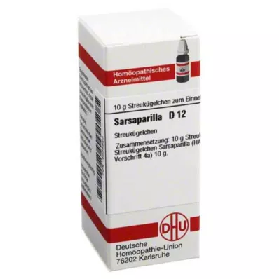 SARSAPARILLA D 12 globuli, 10 g