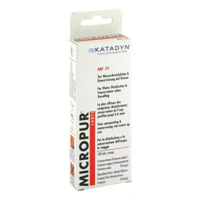 MICROPUR forte MF compresse 1T, 100 pz MICROPUR forte MF compresse 1T, 100 pz