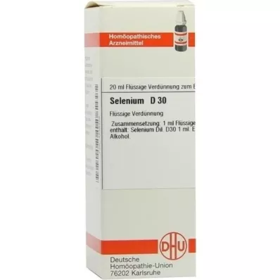 SELENIUM D 30 diluizione, 20 ml