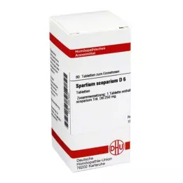 DHU Spartium Scoparium D 6 compresse, 80 pz