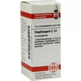 STAPHISAGRIA C 12 globuli, 10 g