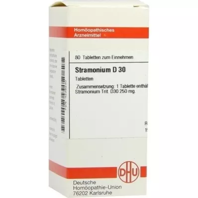 STRAMONIUM D 30 compresse, 80 pz