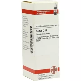 SULFUR C 12 Diluizione, 20 ml