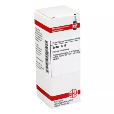 SULFUR C 12 Diluizione, 20 ml