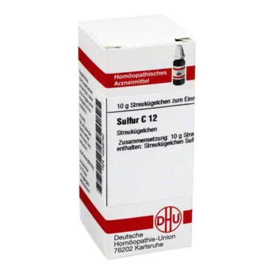 DHU Globuli di zolfo C 12, 10 g DHU Globuli di zolfo C 12, 10 g