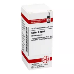 DHU Globuli di zolfo C 1000, 10 g