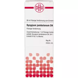 SYZYGIUM JAMBOLANUM diluizione D 4, 50 ml