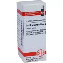 THALLIUM METALLICUM D 12 globuli, 10 g